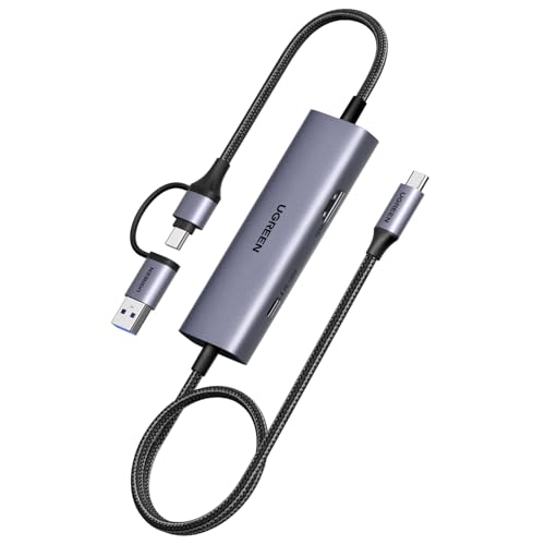 UGREEN Capture Card und PD 100W Laden, 4K30Hz Loop-Out 2K30Hz Aufnahme Video Capture Card, USB 3.0 hdmi Videoaufnahme-Karte für Switch/Steam Deck/ipad/Handy/PC