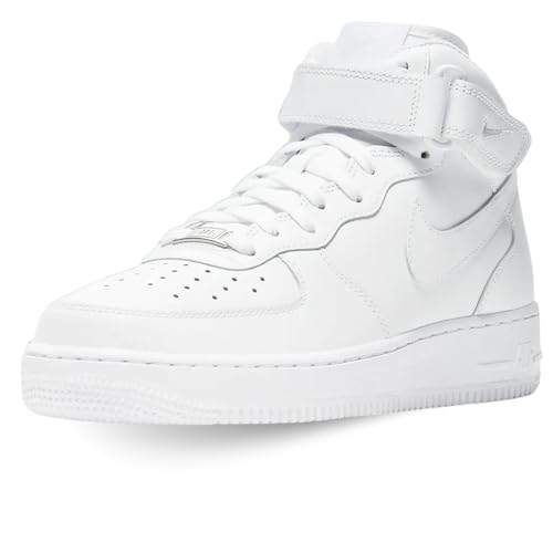 NIKE Damen Air Force 1 '07 Mid Sneaker, weiß, 39 EU