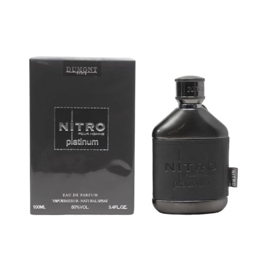 Nitro Platinum by Dumont for Men Eau de Parfum, Spray, 100 ml