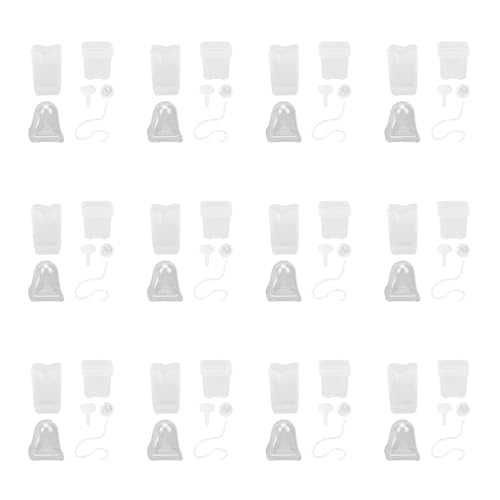 12er Set 5cm Selbstbew ssernde T pfe Transparentes Doppelschicht Design mit Docht Messskala Ideal f r Kleine Zimmerpflanzen Fleischfressende Pflanzen Inklusive Deckel