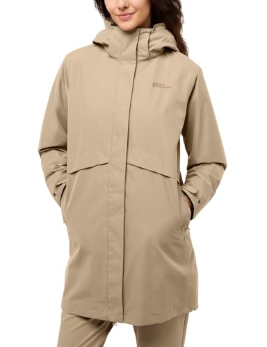 Jack Wolfskin Damen Baylight 3in1 W Coat, Anis, XL EU