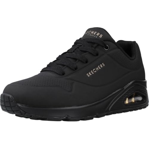 Skechers Damen UNO Stand ON AIR Sneakers, BBK, 39 EU