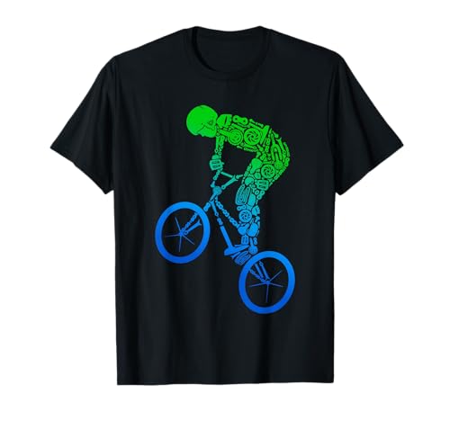 BMX Stunts Bike Tricks Jungen Fahrrad BMX Kinder T-Shirt