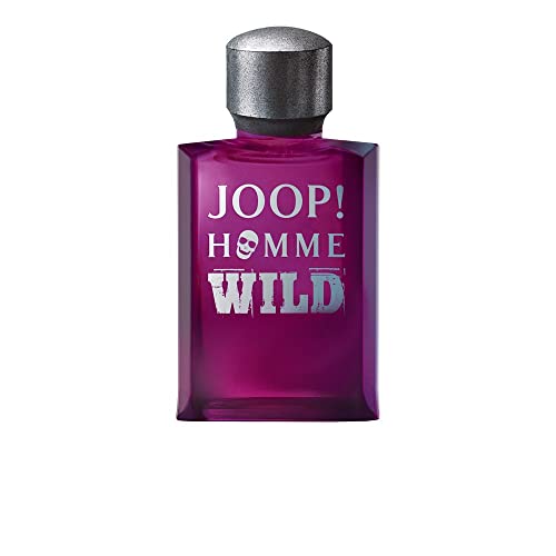 JOOP! Homme Wild Eau de Toilette for him, holzig-aromatischer Herrenduft, 125 ml