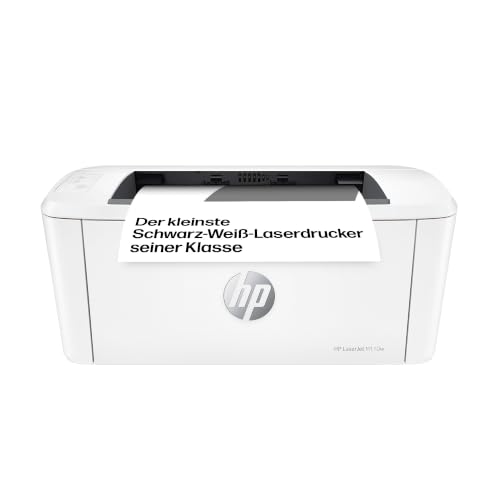 HP LaserJet M110w Laserdrucker Schwarz-Weiß, Monolaser, Drucker, WLAN, Airprint, Smart App, Bis zu 20 S./Min drucken, Auto-On/Auto-Off-Technologie