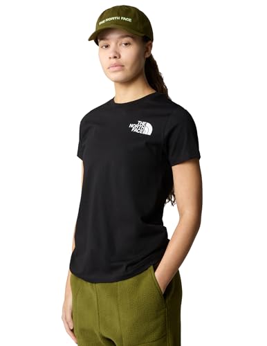THE NORTH FACE - Damen Half Dome T-Shirt - Slim Fit T-Shirt Kurzarm - TNF Black, M