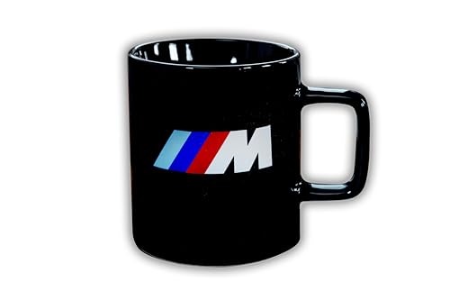 BMW M Logo Tasse NEU Schwarz Becher Kaffeebecher, 350 ml, Porzellan M Perfomance