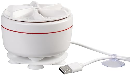 PEARL Reisewaschmaschine: Ultraschall-Mini-Waschmaschine mit Turbine, 400-U/Min., USB, 15 W (tragbare Waschmaschine Quick Wash, Camping, Baby)
