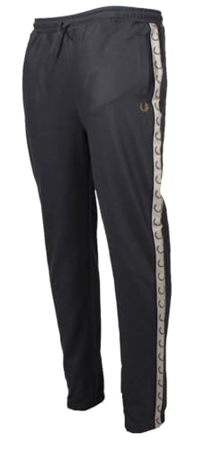 Fred Perry Herren Freizeithose (DE/NL/SE/PL, Alphanumerisch, XL, Regular, Regular, Dunkelgrau)