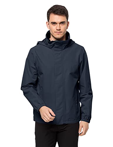 Jack Wolfskin Herren Stormy Point 2l Jkt M Jacket, Night Blue, L EU