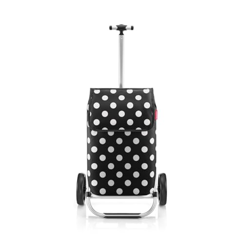 reisenthel Shopping Trolley dots White - Leichter, geräumiger Shopping Trolley für den Wocheneinkauf