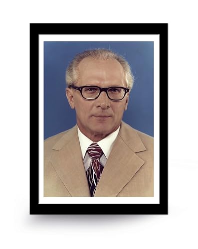 DUB SPENCER 1x Plakat Erich Honecker Amtsstubenbild ungerahmt DIN A5 DDR Geschenk für Geburtstag von VEB Honnie ohne Rahmen