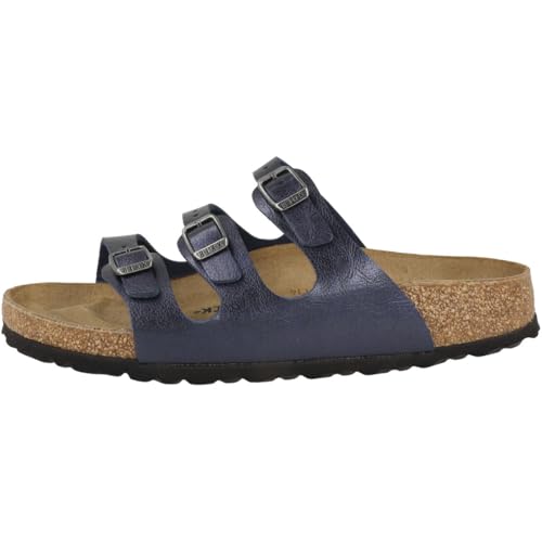 Birkenstock Damen Pantolette Florida Birko-Flor Graceful schmal
