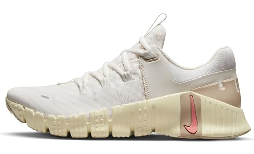 Nike W Free Metcon 5, Damen-Sneaker, 0, Sail Sail Sanddrift Kokosmilch, 39 EU