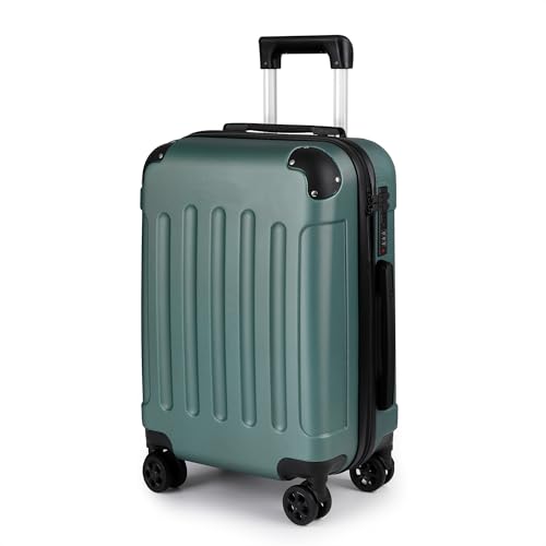 TANTOMI Handgepäck Koffer, Reisekoffer, Hartschalenkoffer Trolley Koffer Handgepäck mit Rollen, Koffer mit 3-Stelliges Codeschloss, Zahlenschloss Teleskopgriff, Suitcase für Reisen Geschäft
