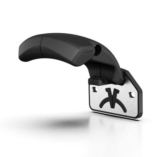 Helmhalter Made in Germany | Stilvolle Motorrad Helm Halterung Wand | Sehr einfache Helmhalterung Wand Montage | Dein Helm schwebt durch die Helm Halterung Wand | Belastbare Helmhalterung