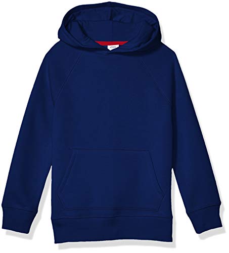 Amazon Essentials Jungen Fleecepullover, Kapuzenpullover und Sweatshirts, Marineblau, 9 Jahre