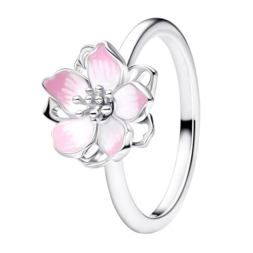 PANDORA Damenring Silber Kirschblüte 194371C01-52 Ringgröße 52/16,6
