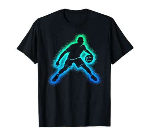 Basketballspieler Basketballer Herren Basketball Jungen T-Shirt