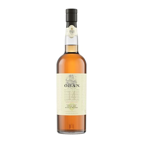 OBAN 14 Jahre, Single Malt Scotch Whisky, aromatischer, handgefertigt aus den schottischen Highlands, 43% vol, 700ml Einzelflasche | In verschiedenen Varianten erhältlich