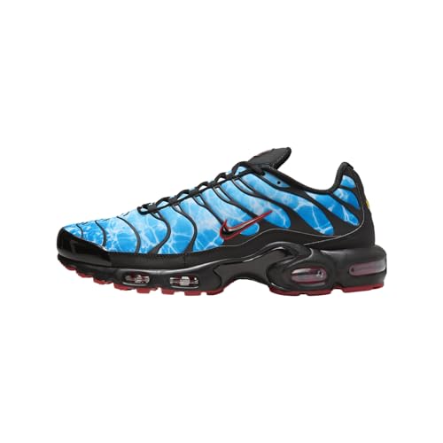 Nike Air Max Plus Herrenschuhe (HQ3824-001, Black/Baltic Blue/Photo Blue/Black), Black Baltic Blue Photo Blue Black, 42 EU