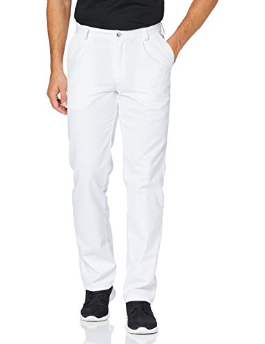 BP Med Trousers 1359-558-21 Herrenhose - Bundfalten - 65% Polyester, 35% Baumwolle - Normale Passform - Größe: 46n - Farbe: weiß