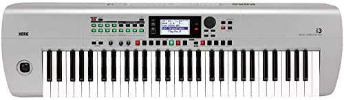 KORG I3 Keyboard Arranger - 61 Notes, Grey Matt Silber