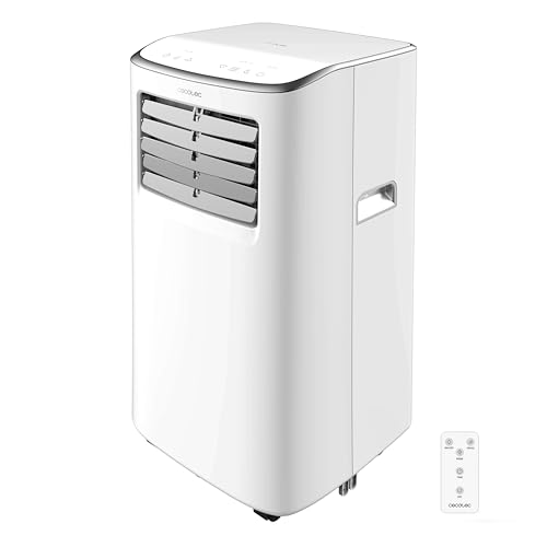 Cecotec Tragbare Klimaanlage mit Fernbedienung und WiFi Forceclima 7500 verbunden. 7000 BTU, Touch Control und LED -Bildschirm, Timer, Abdeckung von bis zu 20 m2