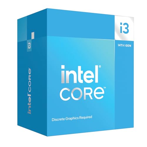 Intel® Core™ i3 Desktop-Prozessor 14100F 4 Kerne (4 P-cores und 0 E-cores) bis zu 4,7 GHz