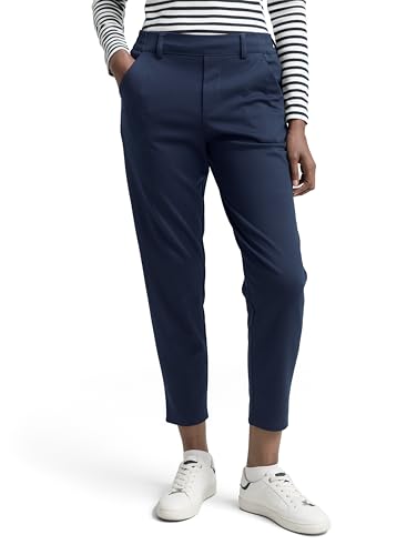 TOM TAILOR Damen 1021175 Jersey Relaxed Fit Jogger Hose, 10668 - Sky Captain Blue, XL EU