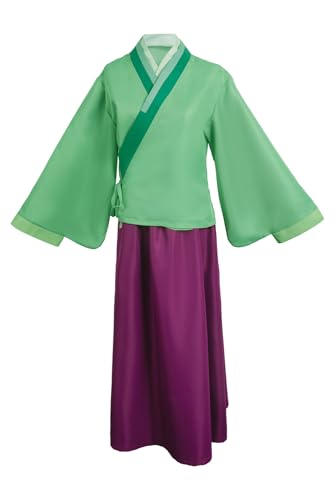 BAEHEU Maomao Cosplay Kostüm Hanfu The Apothecary Diaries Kostüm Damen Outfits Anime Halloween Karneval Anzug Grün M