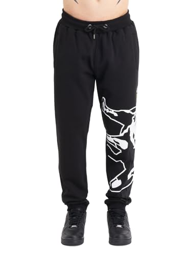 Amstaff Elard Herren Jogginghose Sweatpants Baumwolle Sporthose Schwarz
