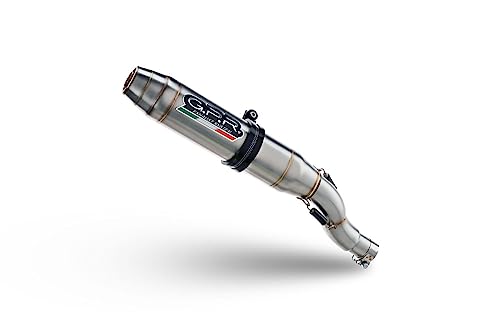 Zugelassener Auspuff mit Anschluss GPR Deeptone Inox kompatibel mit Fantic Motor XMF 125 2021/2022 e5