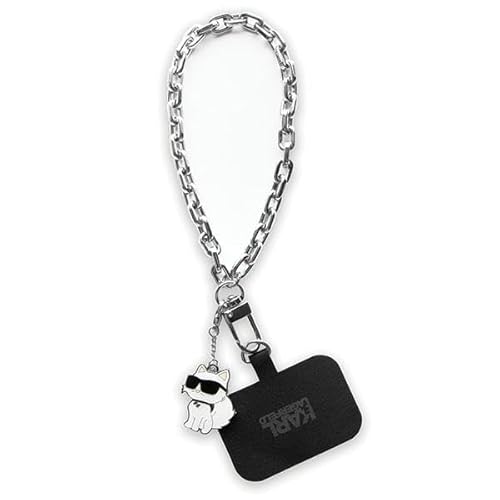 KARL LAGERFELD KLUCHCSKPK Universal Handschlaufe Choupette Silber