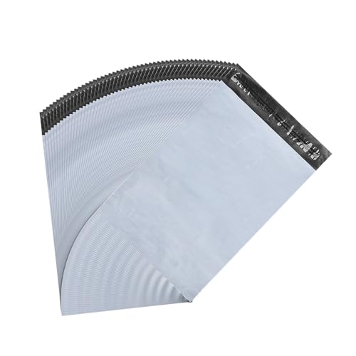 Chiluxendo 120 Stück versandbeutel, versandtüten für kleidung, versandtaschen, shipping bags, verpackungsbeutel plastik, versandtasche, mit Selbstklebeverschluss, blickdicht, M, (9x12inch/23×30.5cm)