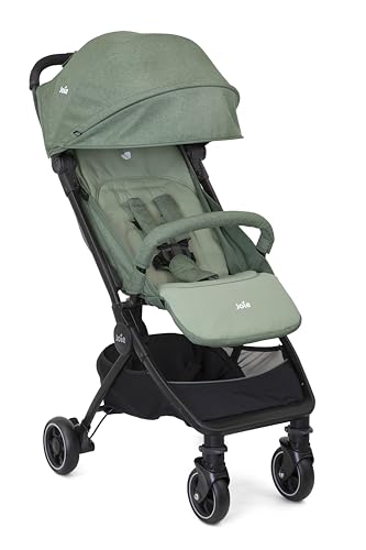 Joie pact™ Buggy, leicht & kompakt faltbar, flache Liegeposition, Travel-System-kompatibel, vorwärts gerichtet, von Geburt bis 3 Jahre (0–15kg), laurel