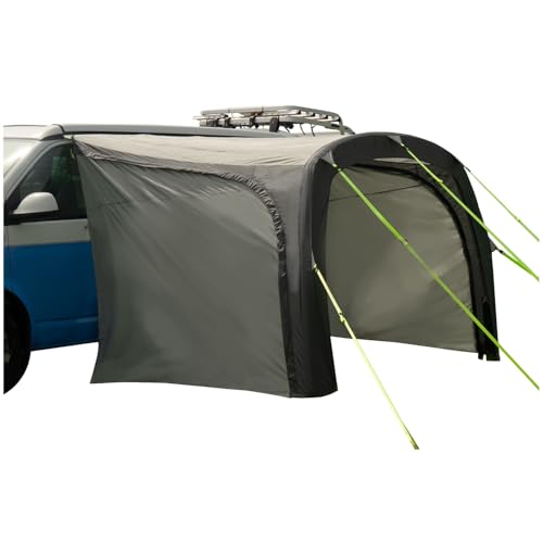 Skandika Vorzelt Vika Air Van 260 Set| aufblasbares Vordach mit Seitenwand, Caravan Tarp, Sonnensegel, Sonnendach UV 50+, 3000 mm Wassersäule| für Wohnmobil, Wohnwagen, Camper, Bus
