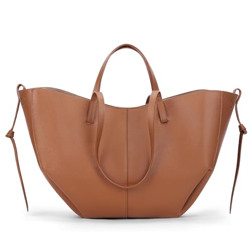 TIAASTAP Groß Handtasche Damen Tote Bag Kunstleder Shopper Tasche Elegante Schultertasche Henkeltaschen Handbags für Uni Einkaufen Reisen