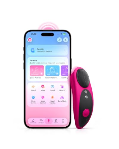 LOVENSE Ferri Mini Vibration für Frauen Klitoris Stimulator für Sie mit APP