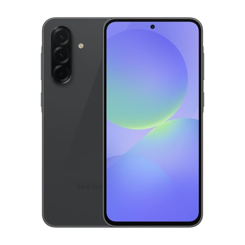 Samsung Galaxy A36 5G, Android Smartphone, 256GB Speicher, 8GB RAM, schwarz, 6X Betriebssystem-Update, großes Display, Octa-Core-Prozessor
