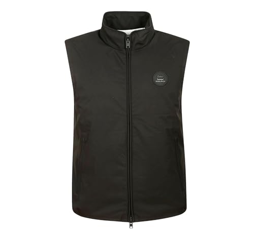 WOOLRICH Pacific Herren-Weste, gepolstert, CFWOOU0694MRUT3280, Farbe Schwarz, Siehe Foto, S