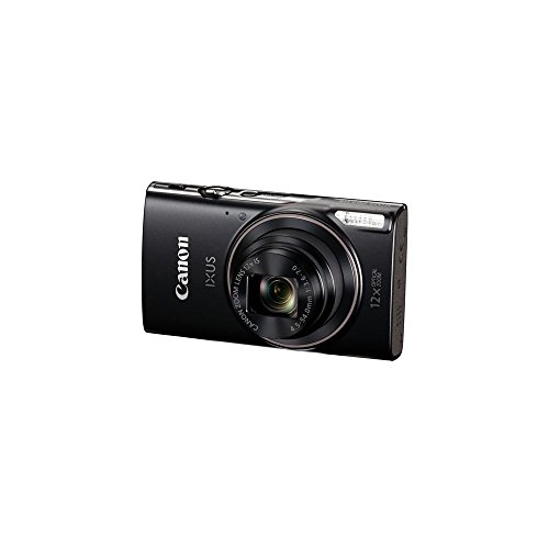 Canon IXUS 285 HS Digitalkamera kompakt Digital, 20.2 Megapixel, Schwarz/Anthrazit – Version Canon Pass