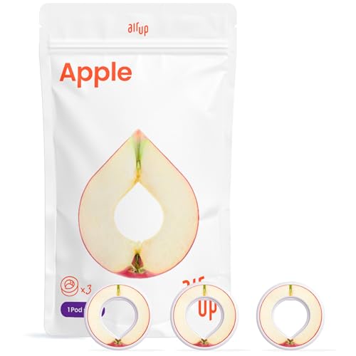 air up® | 3x Apfel Pods für 15 Liter zuckerfreies Wasser | Original für air up® Flaschen