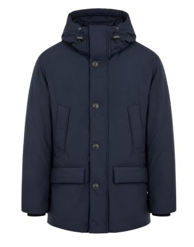 CFWOOU2092MBUT5182 3989 Woolrich, Melton Blue, L