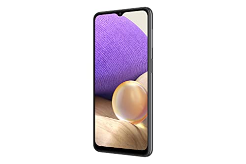 2021 Samsung Galaxy A32 Dual SIM, 128GB, 4GB RAM, Tolles Schwarz (Generalüberholt)