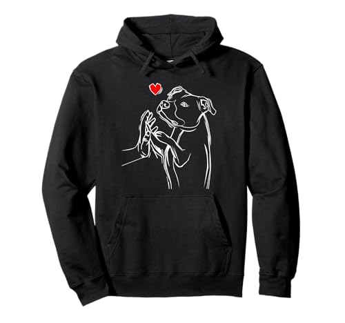 American Staffordshire Terrier Hund Amstaff Pullover Hoodie