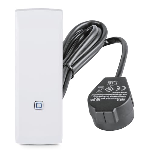 Homematic IP Smart Home Schnittstelle für Smart Meter und Haushaltszähler, Energieschnittstelle, Ernegie messen und Kosten sparen, Strom mit App überwachen, Smart Home automatisieren, 159672A0