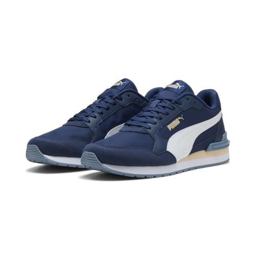 Puma Unisex ST Runner Adult NL Sneakers, V4 Persian Blue White-Canvas, 45 EU