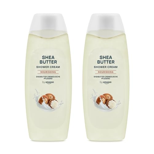 by Amazon Shea Butter Duschgel, 2 x 500 ml