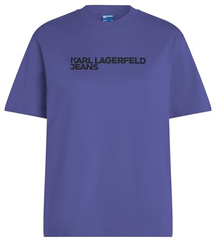 KARL LAGERFELD JEANS Regular Short Sleeves Essential Tee, Skipper Blue, L